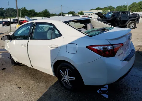 2015 Toyota Corolla Eco from USA, damaged, VIN 5YFBPRHE4FP200015